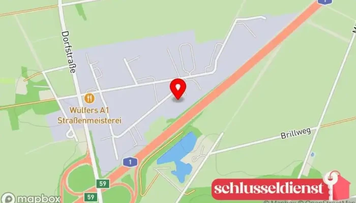 Karte von LMD METALLBAU GmbH & Co. KG Metallwarenhersteller in Groß Ippener