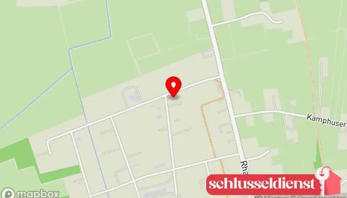 Karte von L&Q Metalltechnik GmbH Metallbauunternehmen in Rhauderfehn