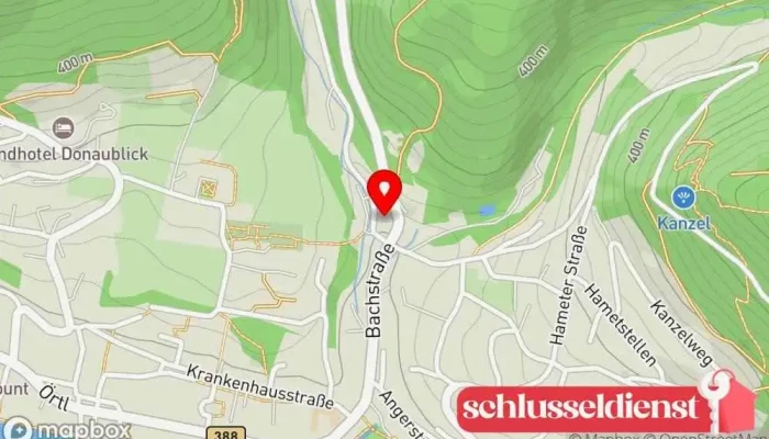 Karte von Ludwig Pöppel Metallbauunternehmen in Obernzell