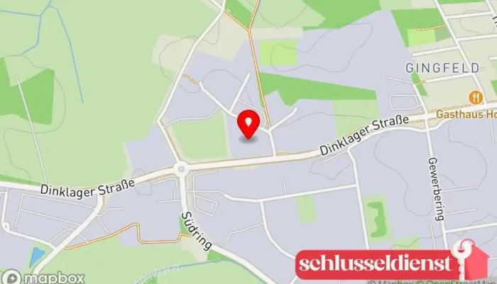 Karte von Ludwig Tombrägel GmbH Metallbauunternehmen in Lohne (Oldenburg)