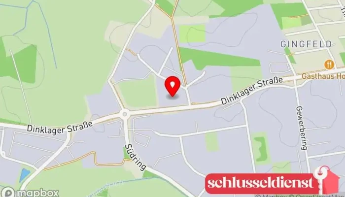 Karte von Ludwig Tombrägel GmbH Metallbauunternehmen, Schlüsseldienst, Maschinenbau, Metallverarbeitungsunternehmen, Metallwerkstatt, Metallwarenhersteller, Geländeranbieter, Treppenbauunternehmen, Stahlbauunternehmen, Schweißbetrieb in Lohne (Oldenburg)