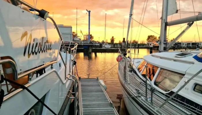 Marina Kroslin Gmbh Im Baltic Sea Resort Sonnenuntergang - Kröslin