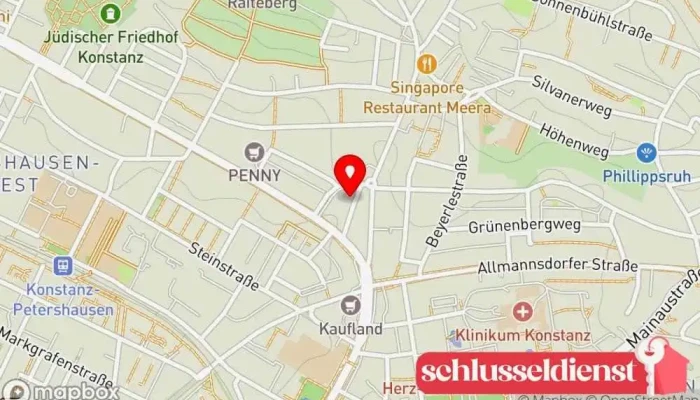 Karte von Markus Göbel Metallbau Metallbauunternehmen in Konstanz