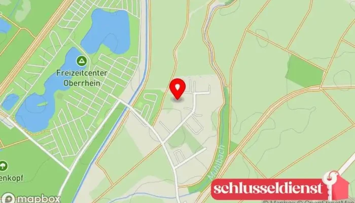 Karte von Martin Reith Metallbauunternehmen in Rheinmünster