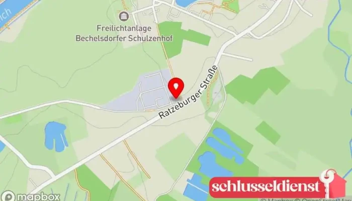 Karte von MeBaK Metallbau GmbH Metallbauunternehmen in Schönberg