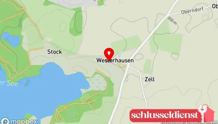 Karte von Metall- u. Maschinenbau Fritz Metallbauunternehmen in 83254 Breitbrunn am Chiemsee