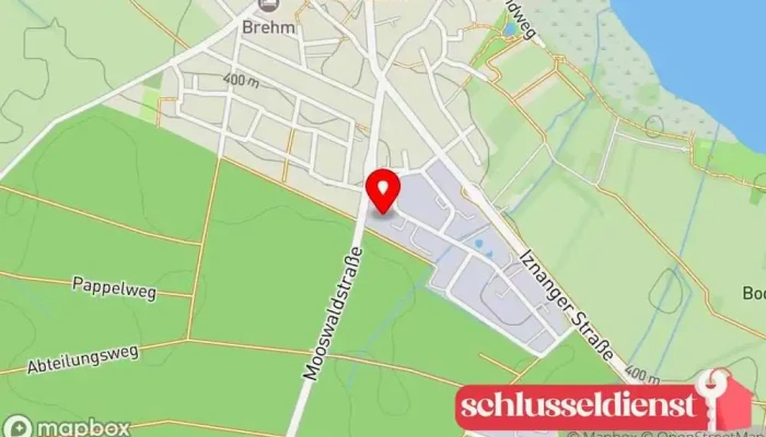 Karte von Metall- und Maschinenservice Metallbauunternehmen in Moos