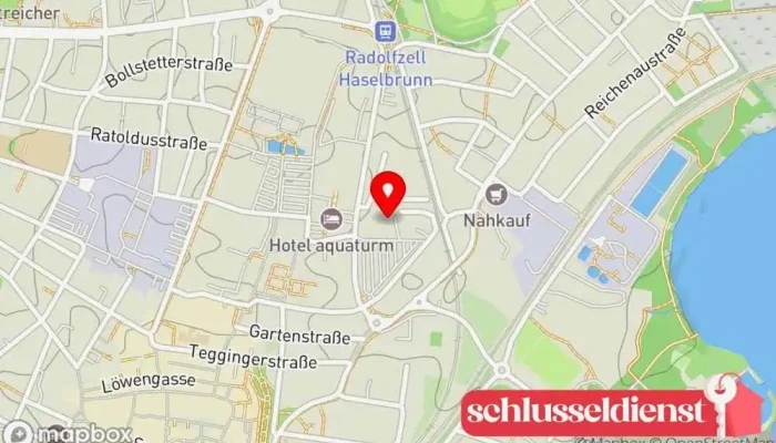Karte von METALL BAUR e.K. Metallbauunternehmen, Anbieter von Maschinen, Apparaten und Komponenten für die Lebensmittelindustrie, Maschinenbau, Metallverarbeitungsunternehmen, Metallwerkstatt, Stahlbauunternehmen in Radolfzell am Bodensee