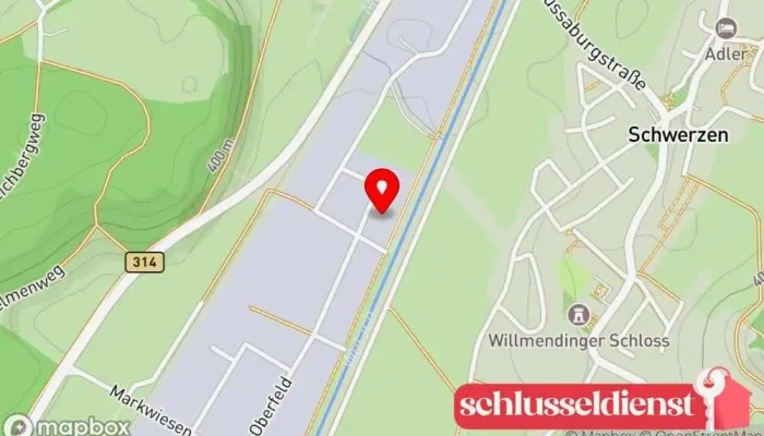Karte von Metall-tec Produktions- u. Vertriebs GmbH Metallbauunternehmen in Wutöschingen