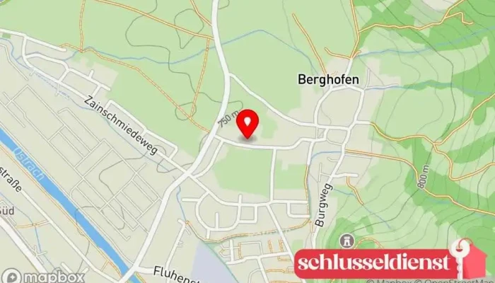 Karte von Metallbau Bischof GmbH Metallbauunternehmen in Sonthofen
