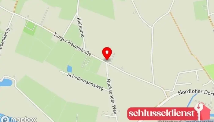 Karte von Metallbau Borchers Metallbauunternehmen in Apen