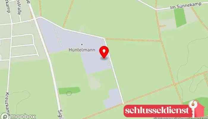 Karte von Metallbau Breer GmbH & Co. KG Metallbauunternehmen in Werpeloh