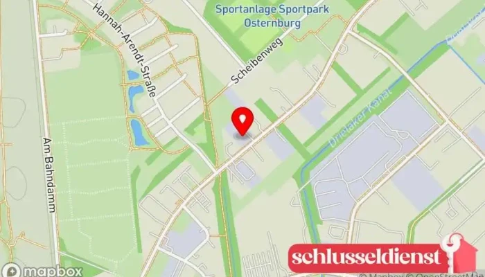Karte von Metallbau Drinkuth Groß GmbH Bauunternehmen, Treppenbauunternehmen in Oldenburg