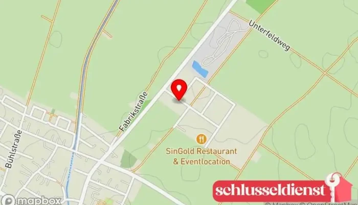 Karte von Metallbau Fischer GbR Metallbauunternehmen in Wehringen