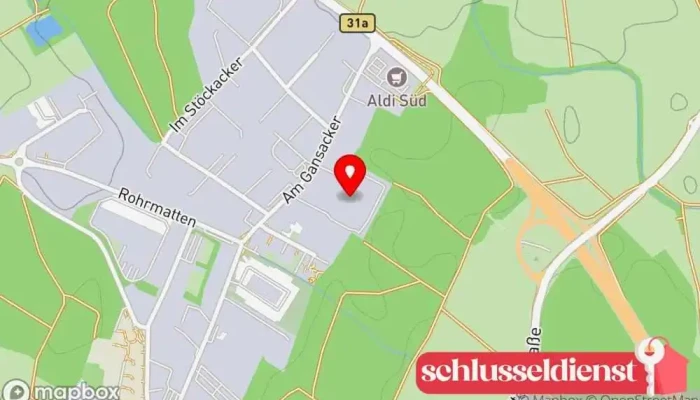 Karte von Metallbau Früh GmbH Metallbauunternehmen in Umkirch
