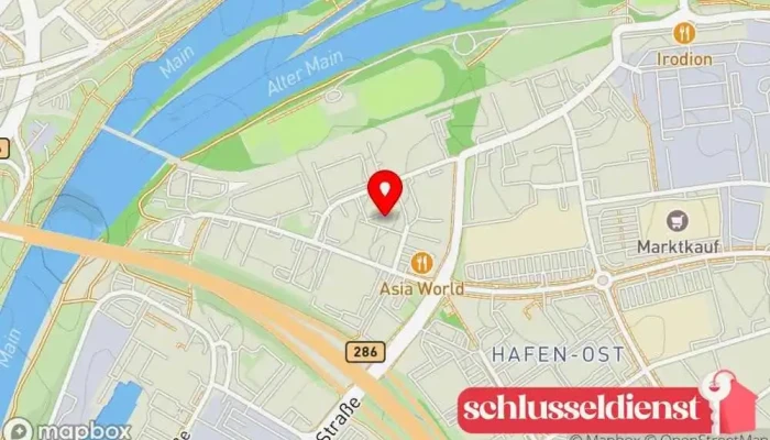Karte von Metallbau Grekov GbR Metallbauunternehmen in Schweinfurt