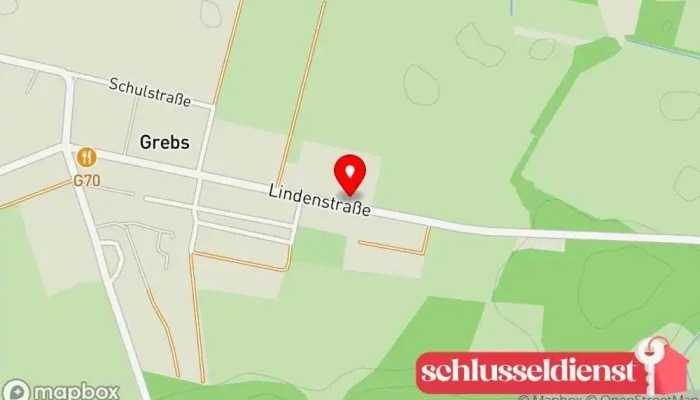 Karte von Metallbau Grevsmühl GmbH Bauunternehmen, Sanitärinstallateur in Grebs-Niendorf