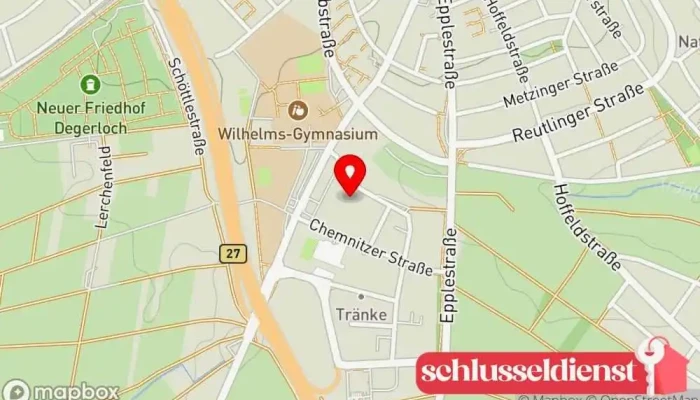 Karte von metallbau HEIMSCH GmbH Metallbauunternehmen in Stuttgart