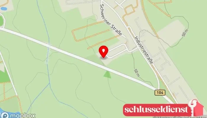 Karte von Metallbau Heyden Metallbauunternehmen, Metallwerkstatt in Gadebusch