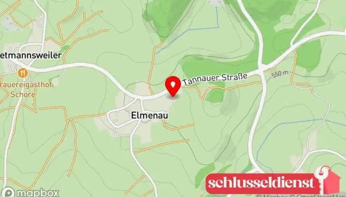 Karte von Metallbau Hierenbach Metallbauunternehmen in Neukirch