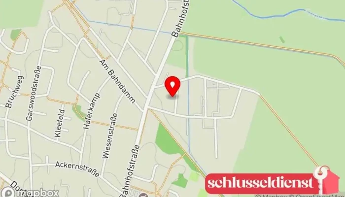 Karte von Metallbau Hoog | Nienhagen Metallbauunternehmen, Zaunbauer, Anbieter für die Metallindustrie, Metallverarbeitungsunternehmen, Metallwerkstatt, Metallwarenhersteller, Geländeranbieter, Stahlbauunternehmen in Nienhagen
