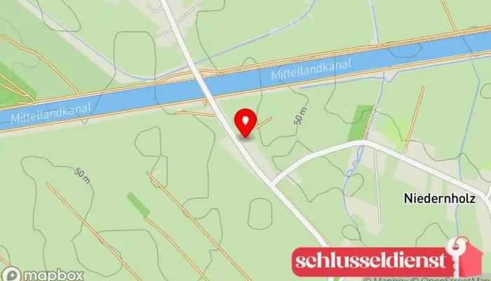 Karte von Metallbau Knote Metallbauunternehmen in Lauenhagen