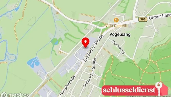 Karte von Metallbau Körner e. K. Metallbauunternehmen in Neusäß