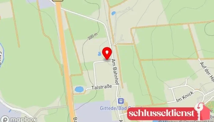 Karte von Metallbau Kreativ GmbH & Co.KG Metallbauunternehmen in Bad Grund (Harz)