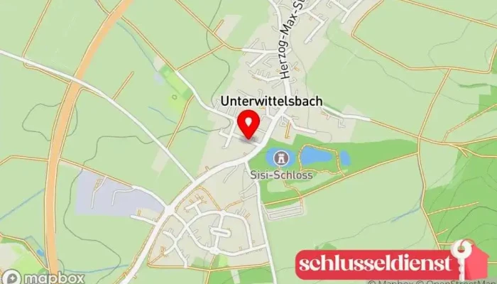 Karte von Metallbau-Leifert Metallwerkstatt in Aichach
