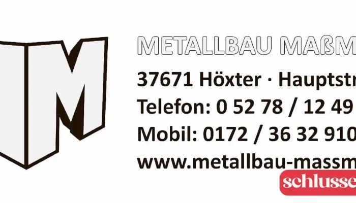Metallbau Maßmann - 37671 Höxter