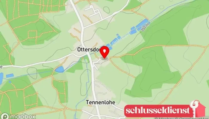 Karte von Metallbau Maußner Metallbauunternehmen in Büchenbach