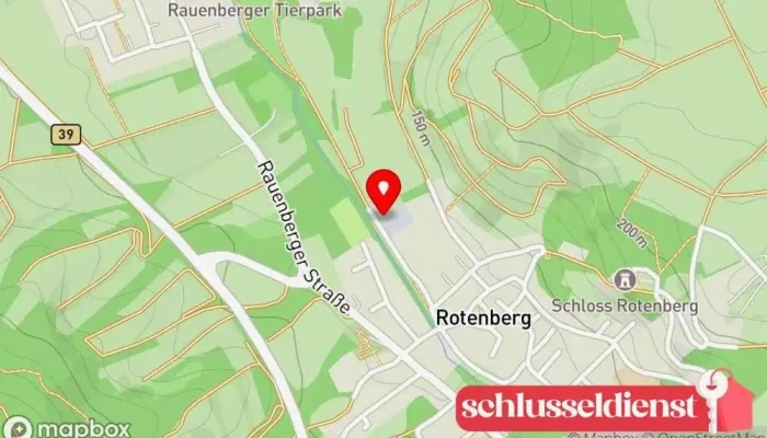 Karte von Metallbau Menges-König GmbH Metallbauunternehmen in Rauenberg