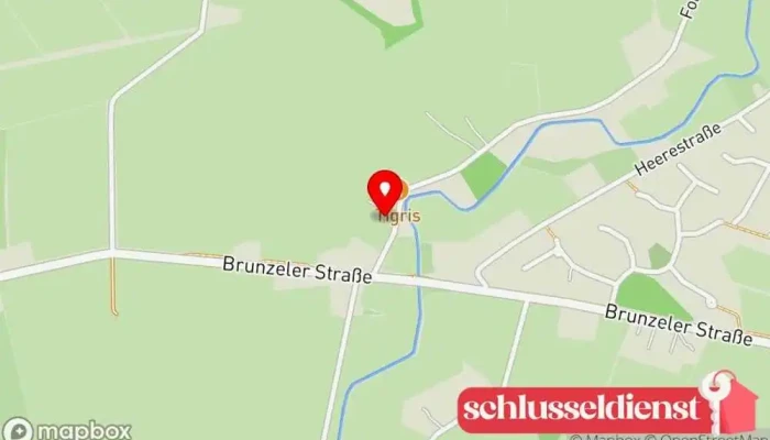 Karte von Metallbau-Overberg Bauunternehmen in Rhauderfehn