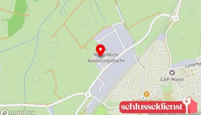 Karte von Metallbau Roland Wölfle Metallbauunternehmen in Betzigau