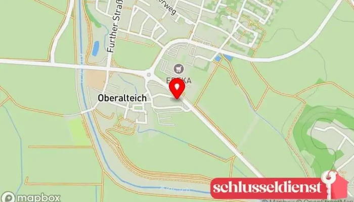 Karte von Metallbau Ruh Metallbauunternehmen in 