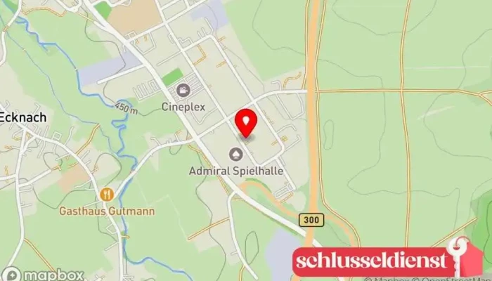 Karte von Metallbau Schlosserei Oberhauser Metallbauunternehmen in Rudolf-Diesel-Straße 9