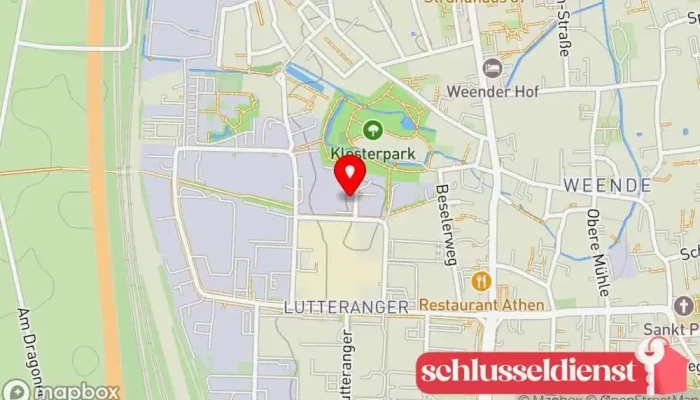 Karte von Metallbau Senge GmbH Metallbauunternehmen in Göttingen