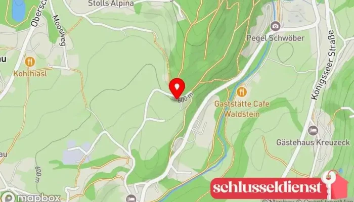 Karte von Metallbau Stanggassinger Metallbauunternehmen in Schönau am Königssee