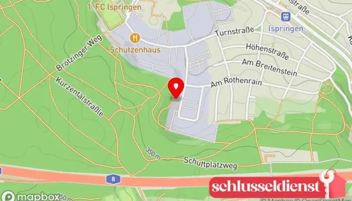 Karte von Metallbau Stoll Metallbauunternehmen in Ispringen