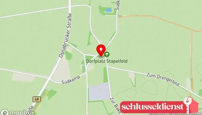 Karte von Metallbau Tönies GmbH Metallbauunternehmen in Cloppenburg