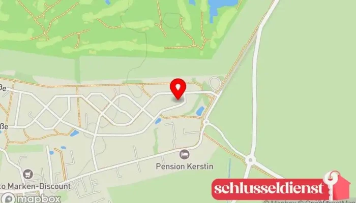 Karte von Metallbau Torsten Krause Bauunternehmen in Elmenhorst-Lichtenhagen