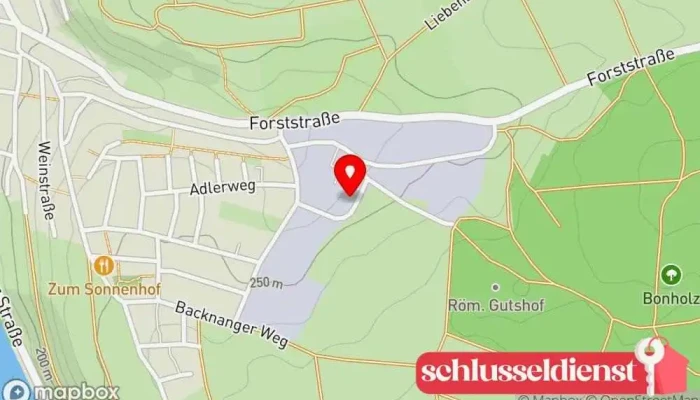 Karte von Metallbau Vogel Metallbauunternehmen in Gemmrigheim