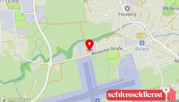 Karte von Metallbau Weixler GmbH + Co. KG Metallbauer in Durach