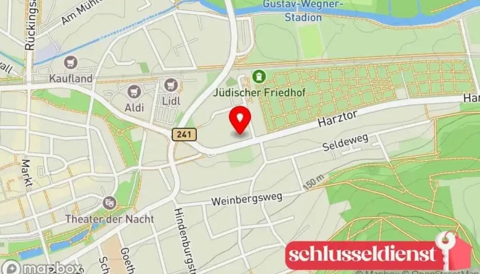 Karte von Metallbau Zech Metallbauunternehmen in Northeim