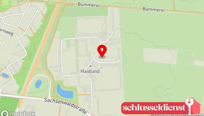 Karte von Metallbau Zimmermann Inh. R. Linke Metallbauunternehmen in Reinbek