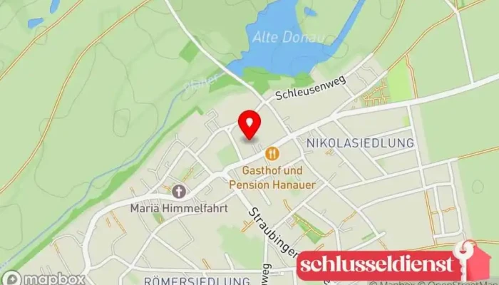 Karte von Metallbau Zitzelsberger Metallbauunternehmen in Pfatter