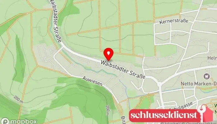 Karte von Metalldesign Görmez Metallbauunternehmen in Neckarbischofsheim