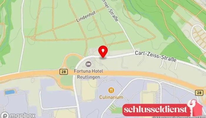 Karte von Metallgestaltung Hamm GmbH & Co. KG Hersteller in Reutlingen