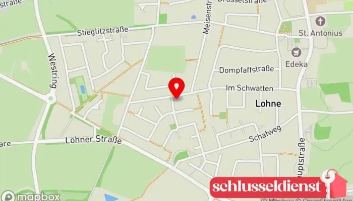 Karte von Metalltechnik Tobias Wübker Metallbauunternehmen in Wietmarschen