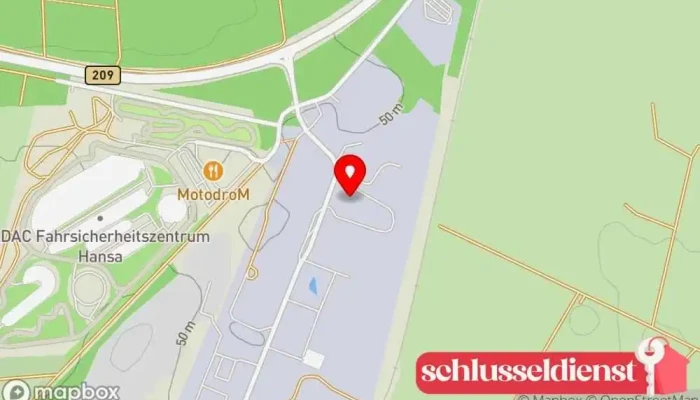 Karte von MEV Metallwerkstatt in Melbeck